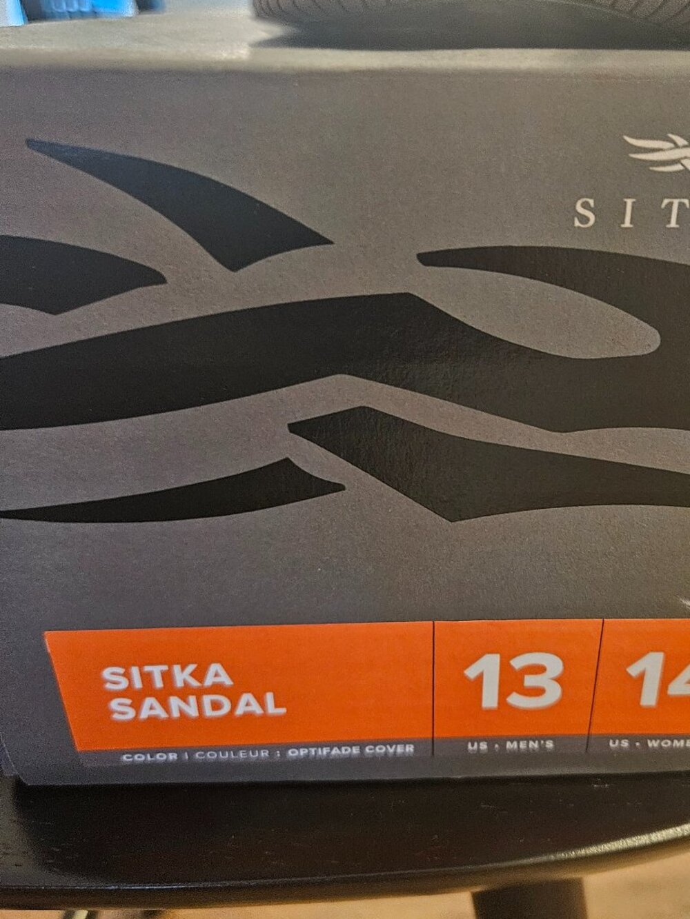NWT Sitka Sandals Optifade Cover Flip Flops Men's 13 Hunting Outdoor - Picture 5 of 6